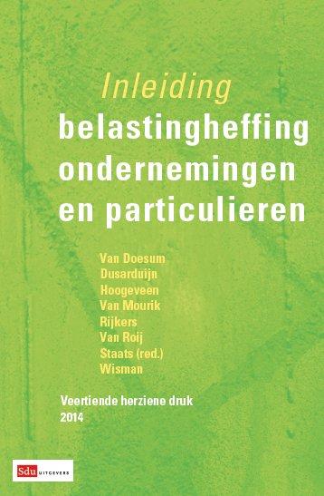 Inleiding belastingheffing ondernemingen en particulieren