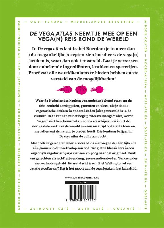 De vega atlas / Kookatlassen achterkant