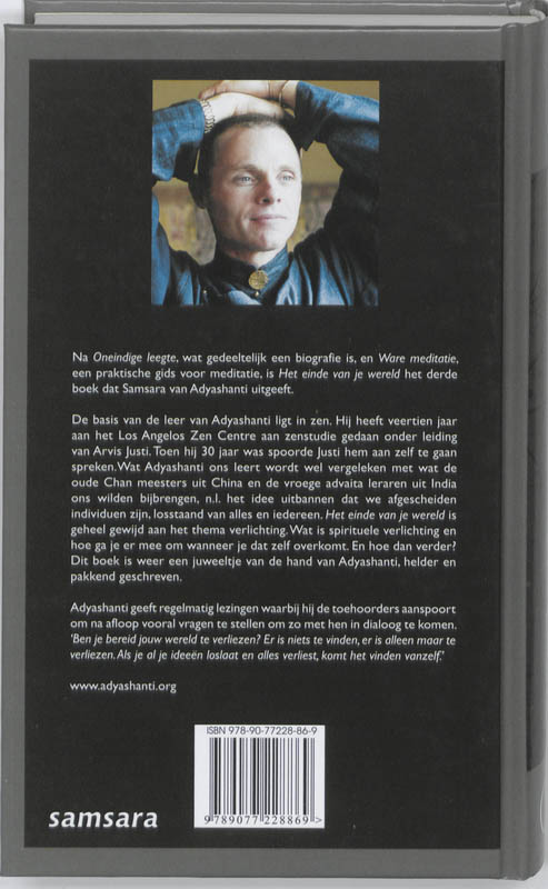 Het einde van je wereld achterkant