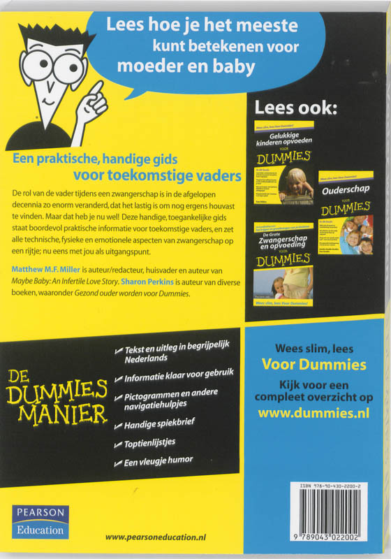 Voor Dummies - Vader worden voor Dummies achterkant