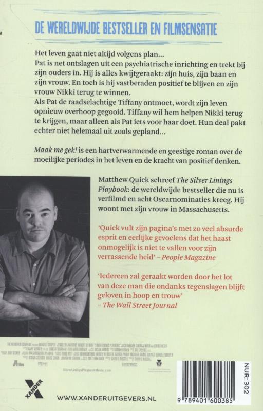 Maak me gek! achterkant