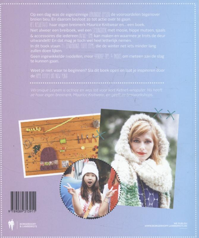 Nog een breiboek?! maar nu een waarmee iedereen aan de slag kan achterkant