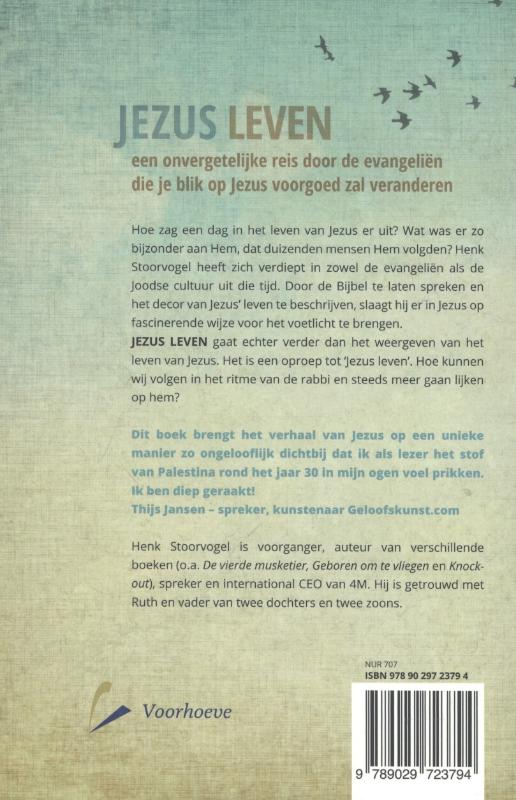 Jezus leven achterkant