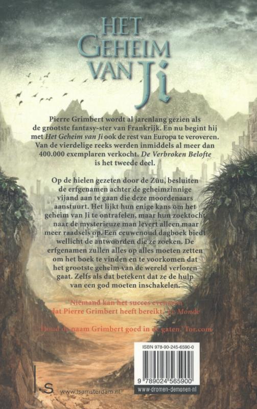 De verbroken belofte / Het geheim van Ji / 2 achterkant