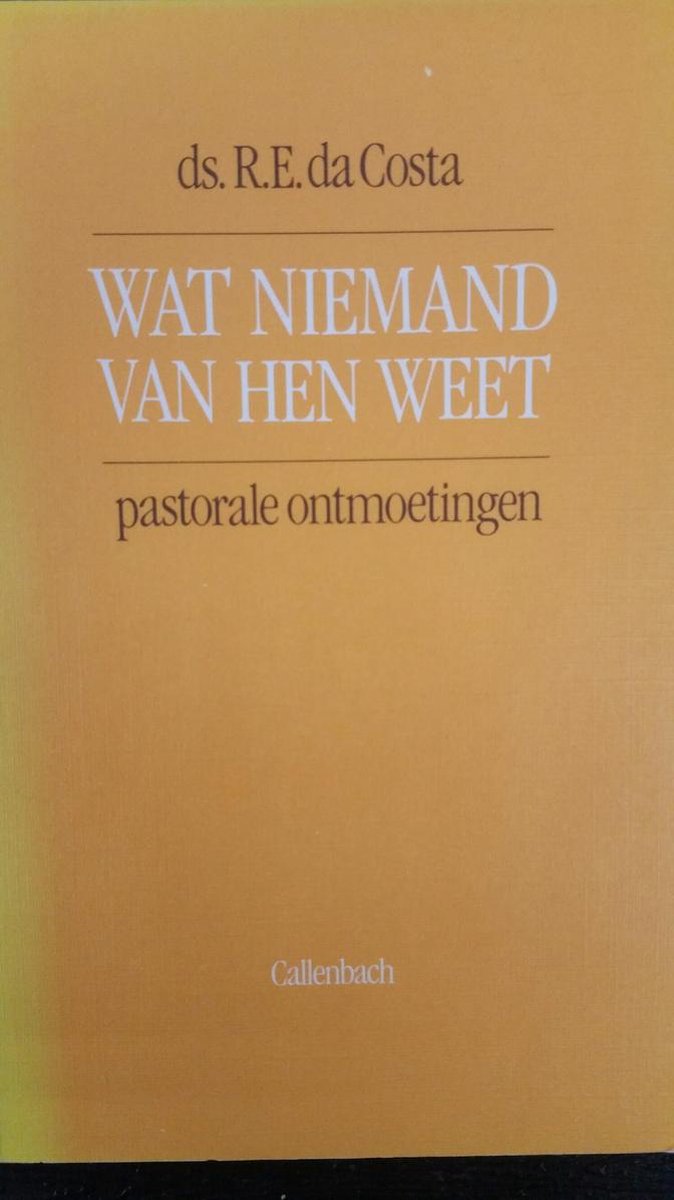 Wat niemand van hen weet