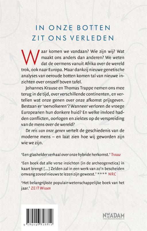 De reis van onze genen achterkant