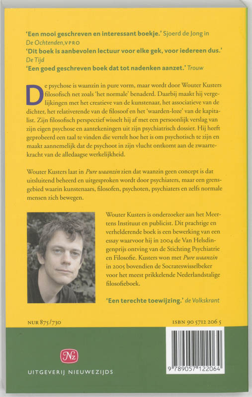 Pure Waanzin achterkant