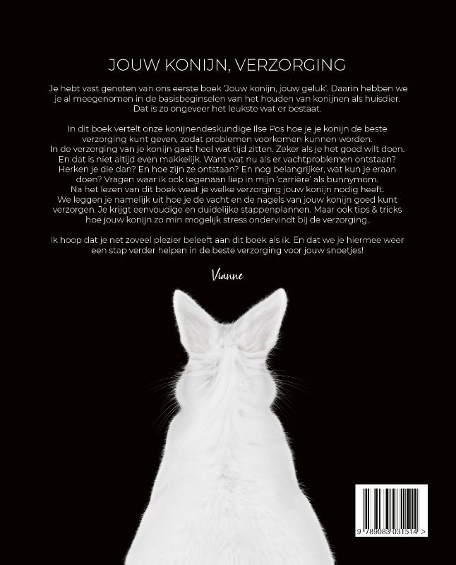Jouw konijn, verzorging / Jouw konijn achterkant