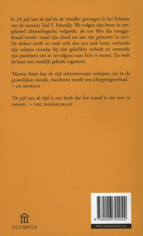 De pijl van de tijd achterkant