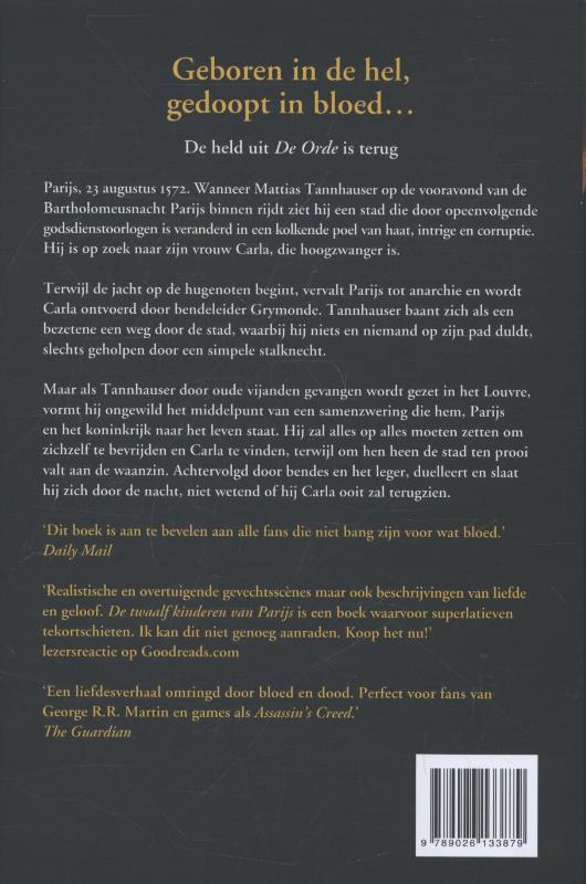 De twaalf kinderen van Parijs achterkant