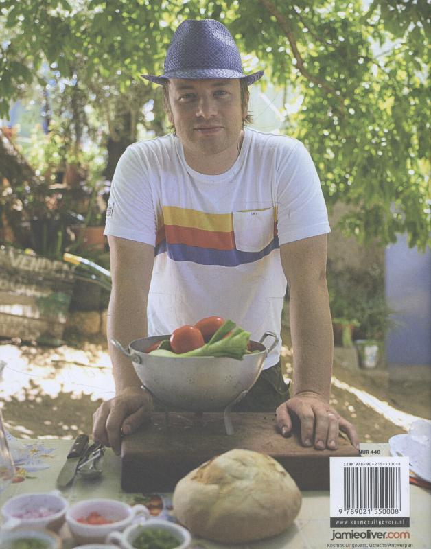 Jamie's Reizen achterkant