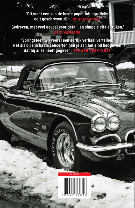 Born to Run achterkant