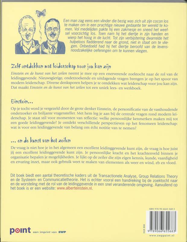 Einstein En De Kunst Van Het Zeilen achterkant