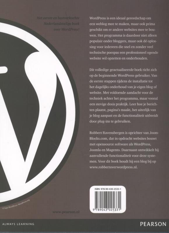 Kickstart WordPress, 3/e achterkant