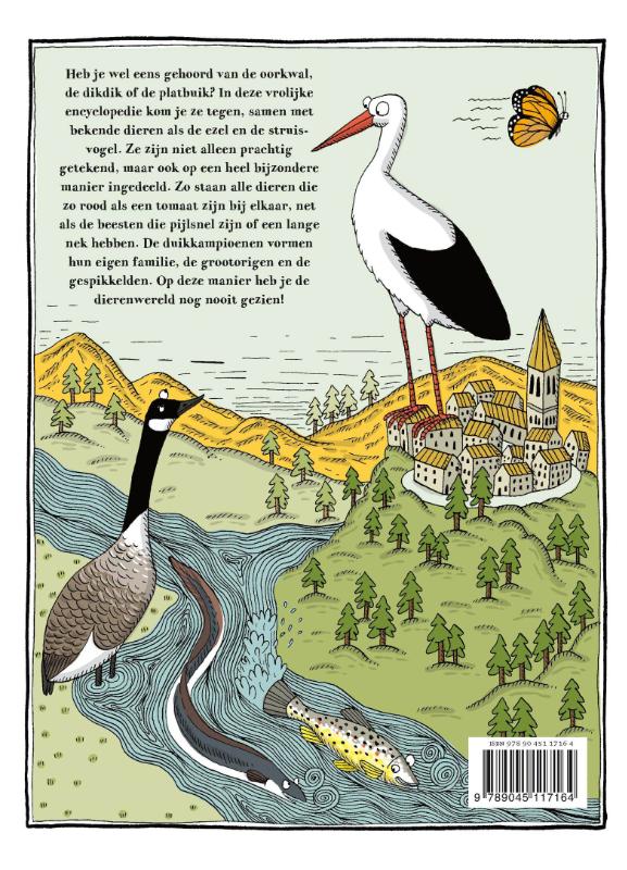 Vreemde vogels, bizarre beesten achterkant