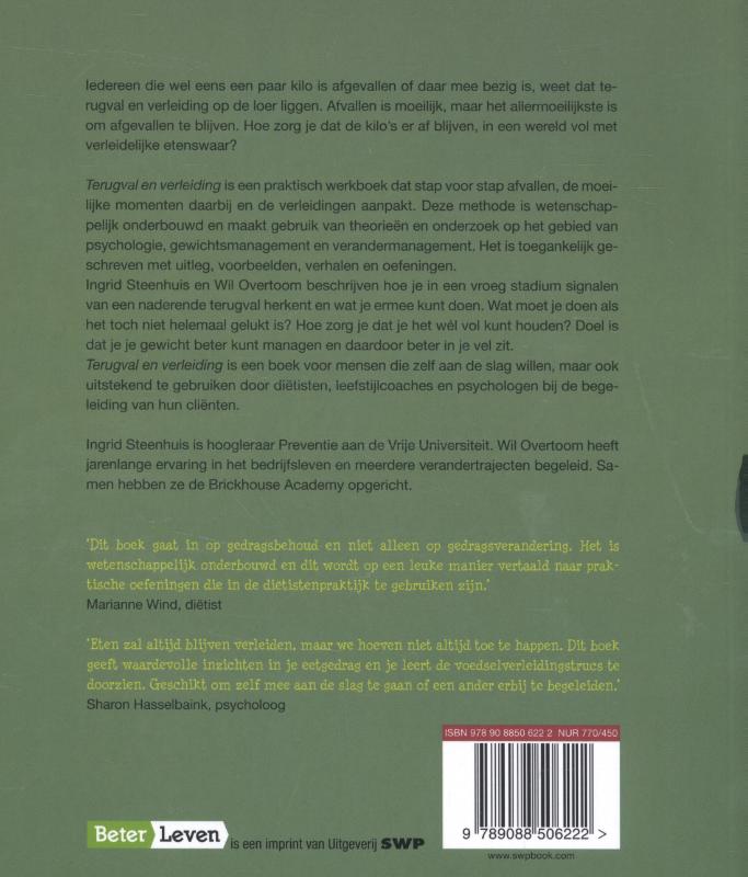 Terugval en verleiding achterkant