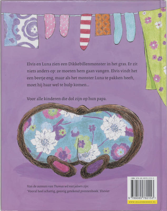 Het Dikkebillenmonster achterkant