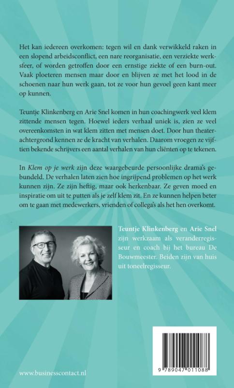 Klem op je werk achterkant