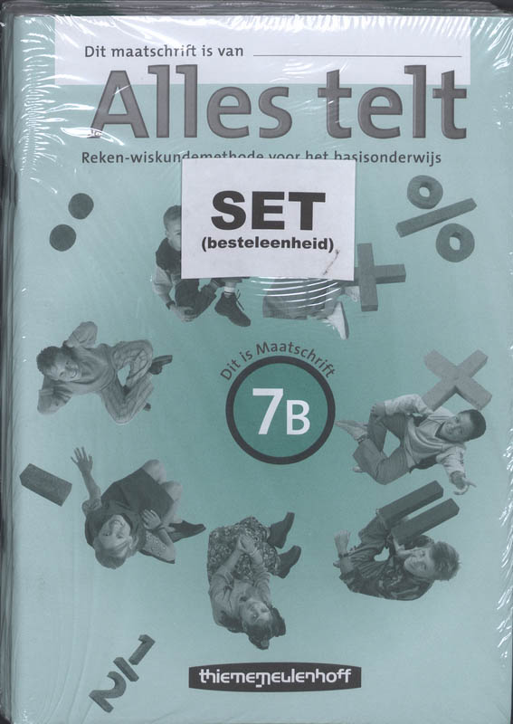 Alles telt Maatschrift 7b (set a 5 ex.)