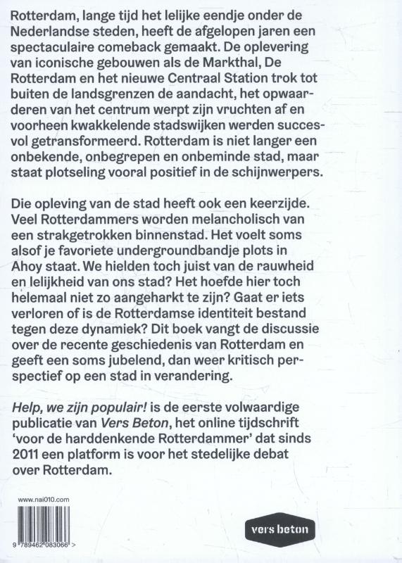 Help, we zijn populair! achterkant