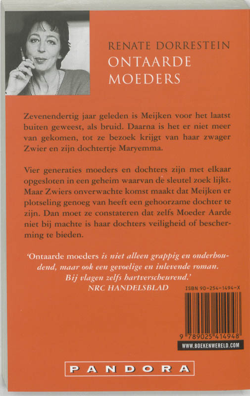 Ontaarde Moeders achterkant