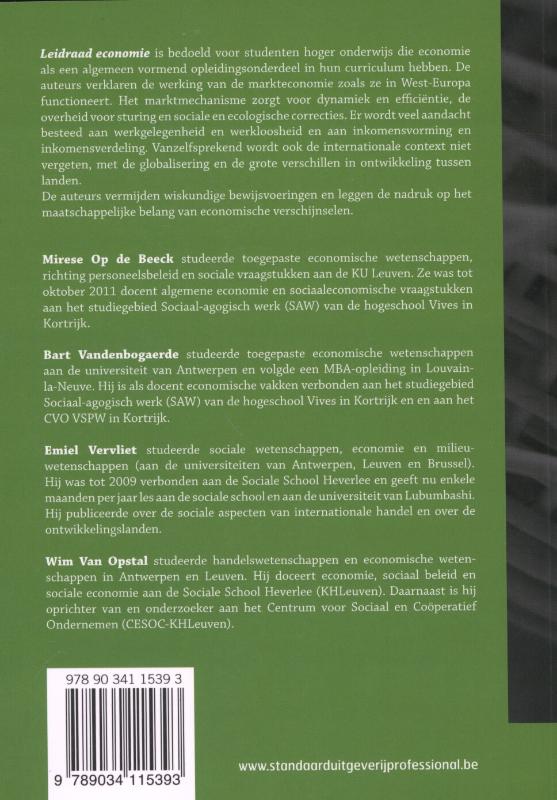 Leidraad economie achterkant