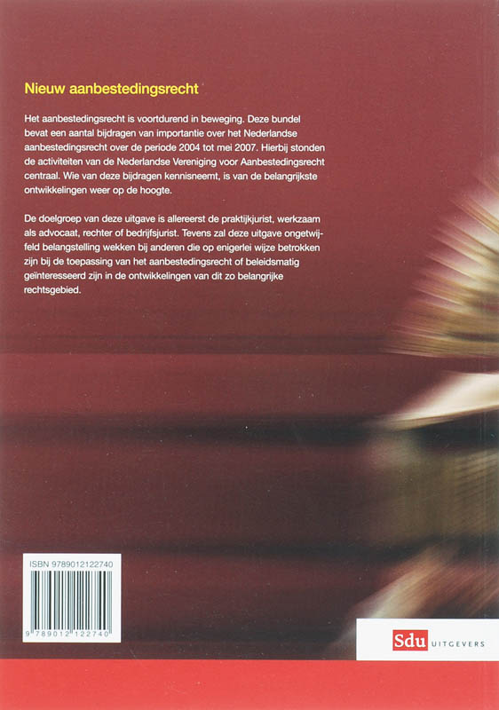 Nieuw aanbestedingsrecht achterkant