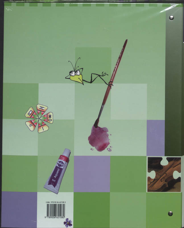 Schrift Groepsmap 7 incl. cd's achterkant