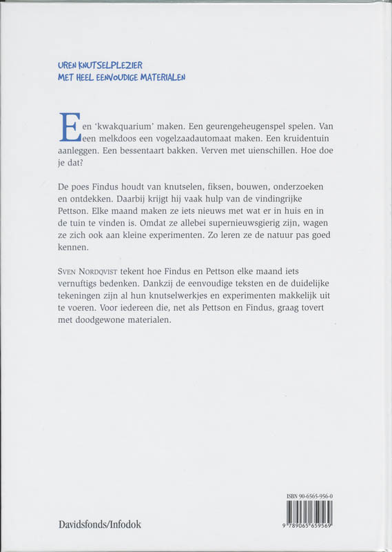 Aan de slag met Findus / Pettson en Findus achterkant