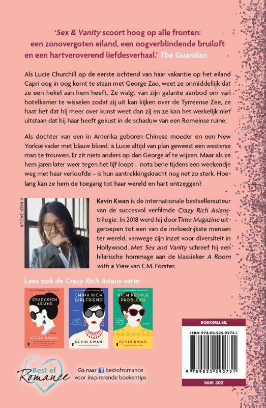 Sex & Vanity achterkant