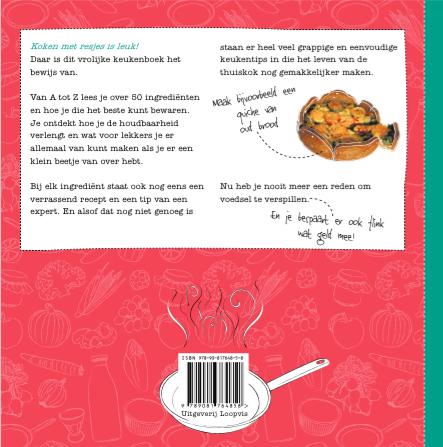 Koken met restjes is leuk! achterkant