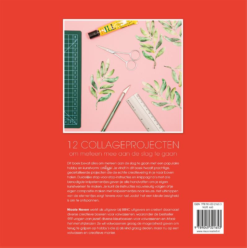 Collage voor volwassenen achterkant