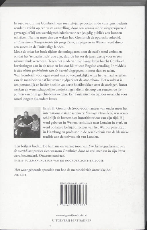 Een kleine geschiedenis van de wereld achterkant