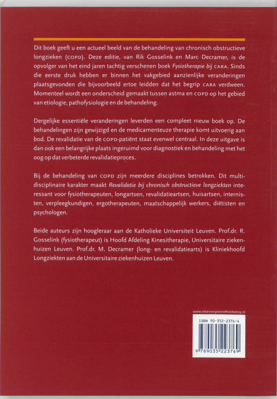 Revalidatie bij chronisch obstructieve longziekten achterkant