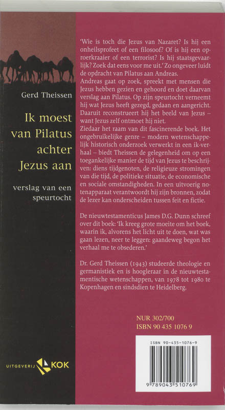 Ik Moest Van Pilatus Achter Jezus Aan achterkant