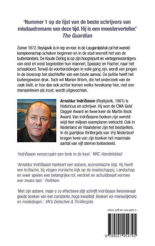 Schemerspel / Erlendur / 12 achterkant