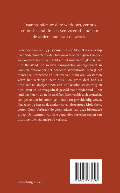 De Molukkers achterkant