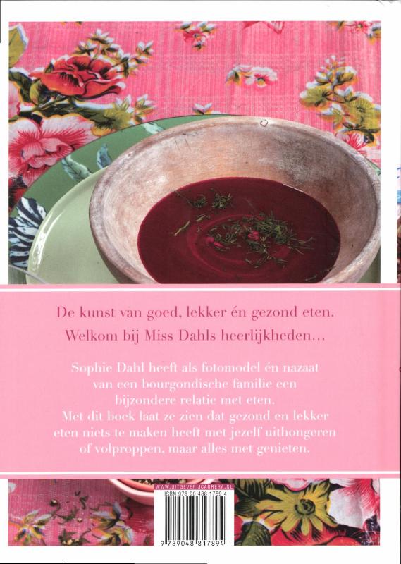 Miss Dahl's Heerlijkheden achterkant