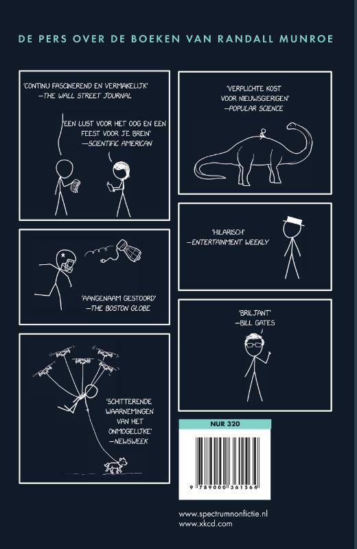 Hoe dan? / XKCD achterkant