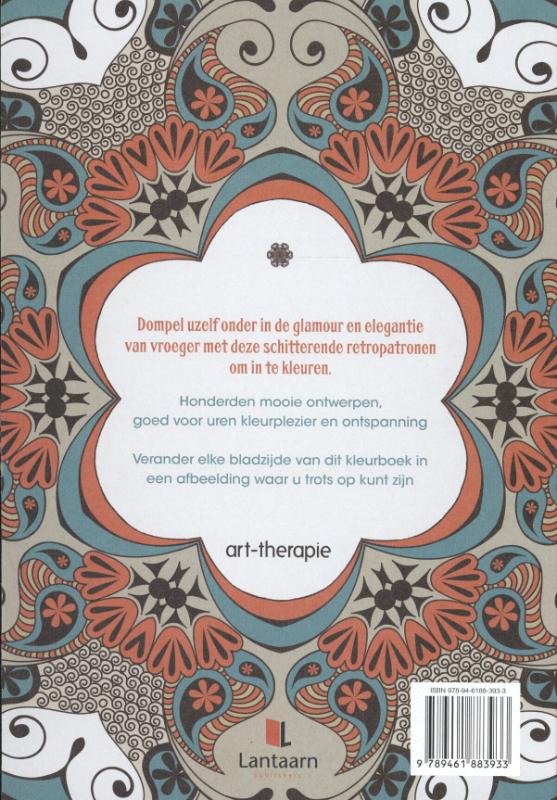 Vintage patterns achterkant