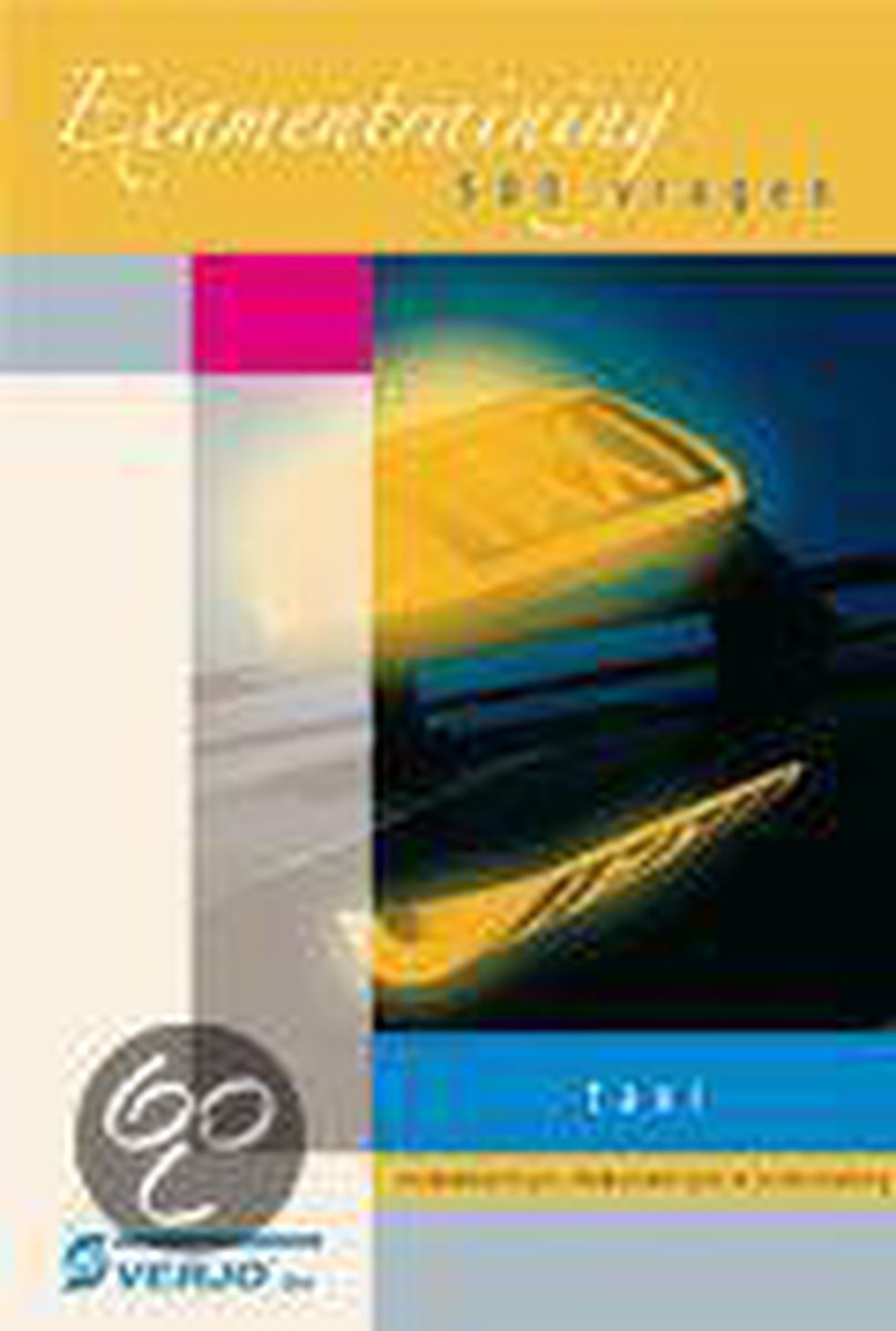 Examentraining taxi / Beroepschauffeur