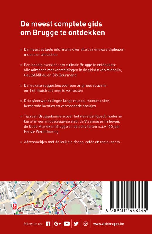 Brugge stadsgids 2018 achterkant
