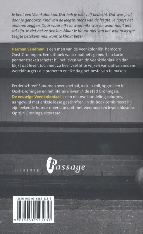 De eeuwige Veenkoloniaal achterkant