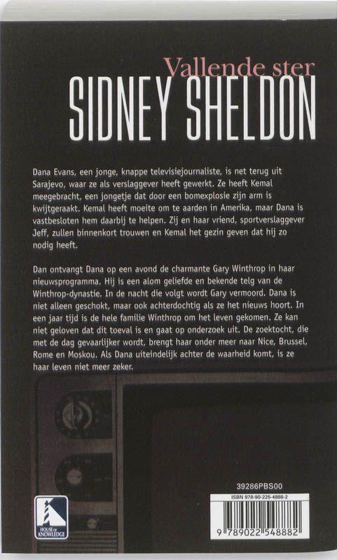 Vallende ster achterkant