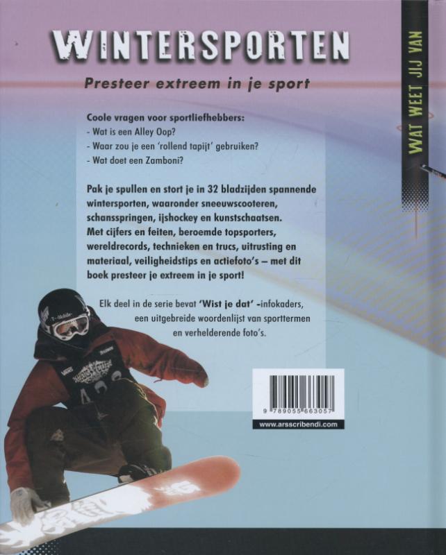 Wintersporten / Wat weet jij van achterkant