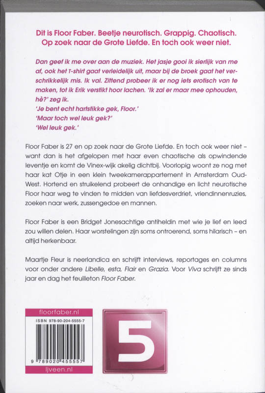 Floor Faber achterkant