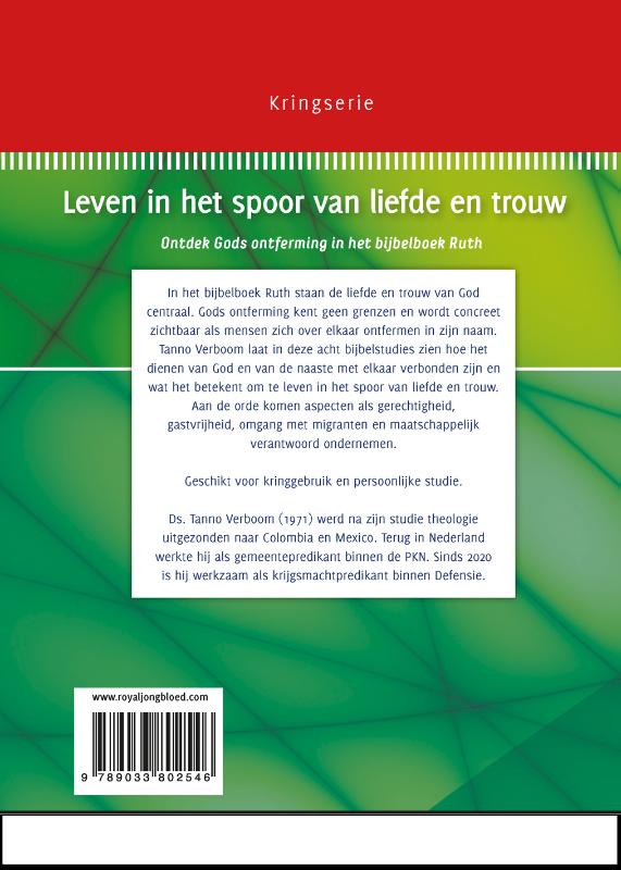 Leven in het spoor van liefde en trouw / Kringserie achterkant