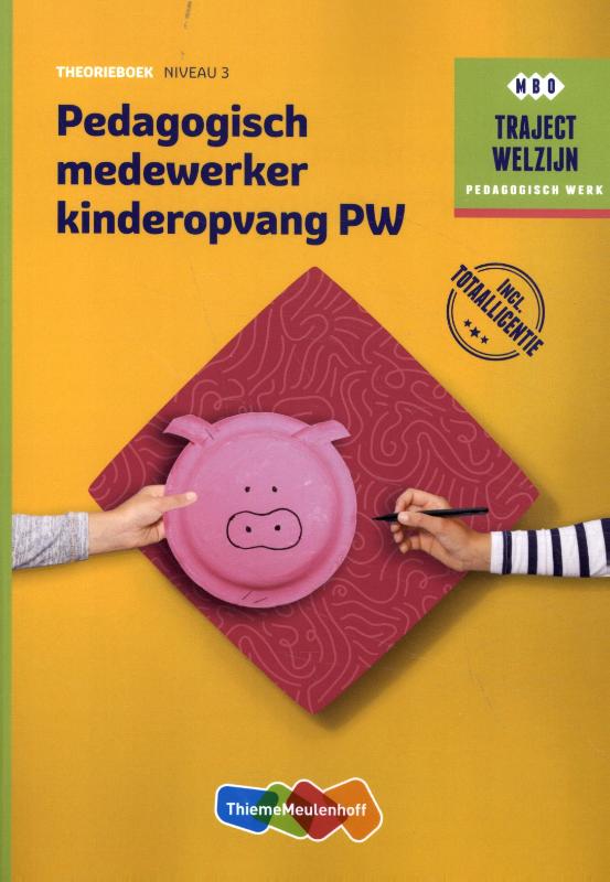 Traject Combipakket Pedagogisch medewerker PW kinderopvang niveau 3 boek en totaallicentie 1 jaar