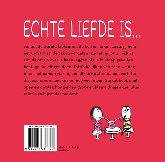 Echte liefde is... achterkant