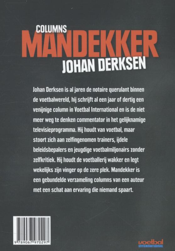 Mandekker achterkant
